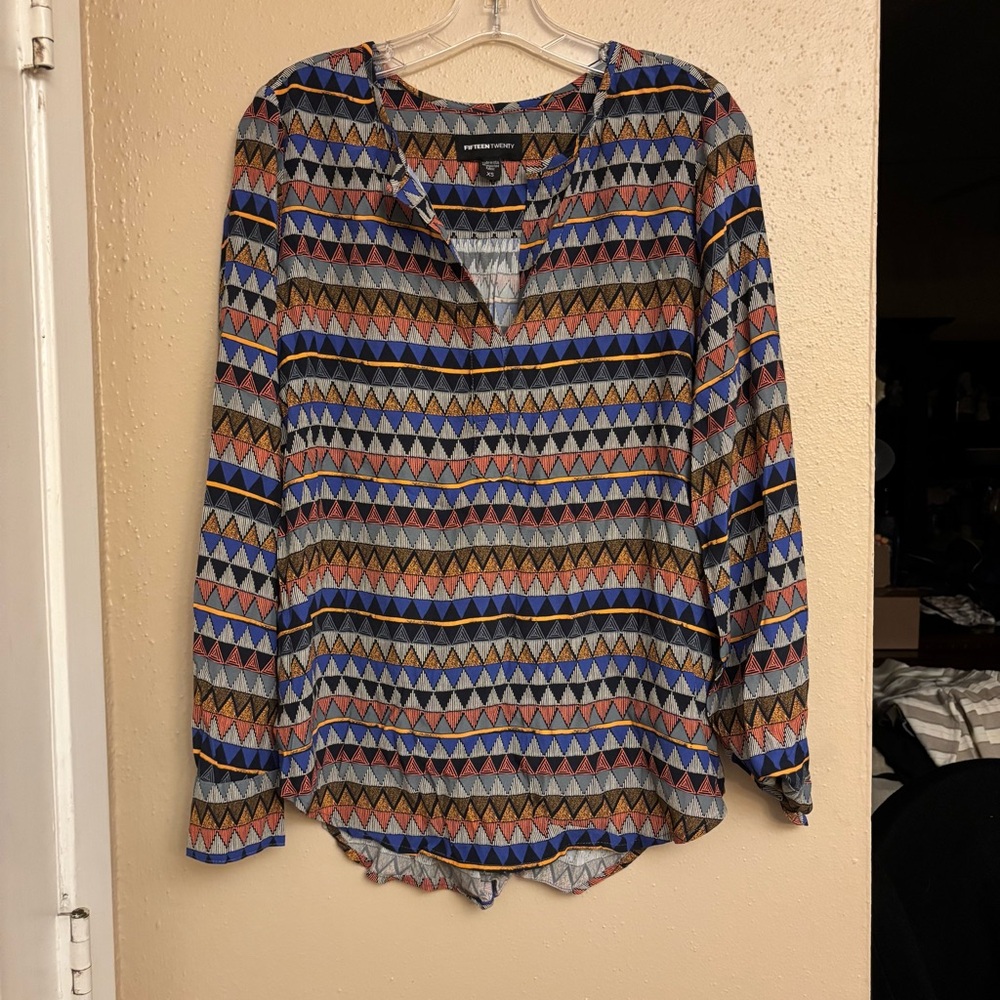 Fifteen Twenty Patterned Top